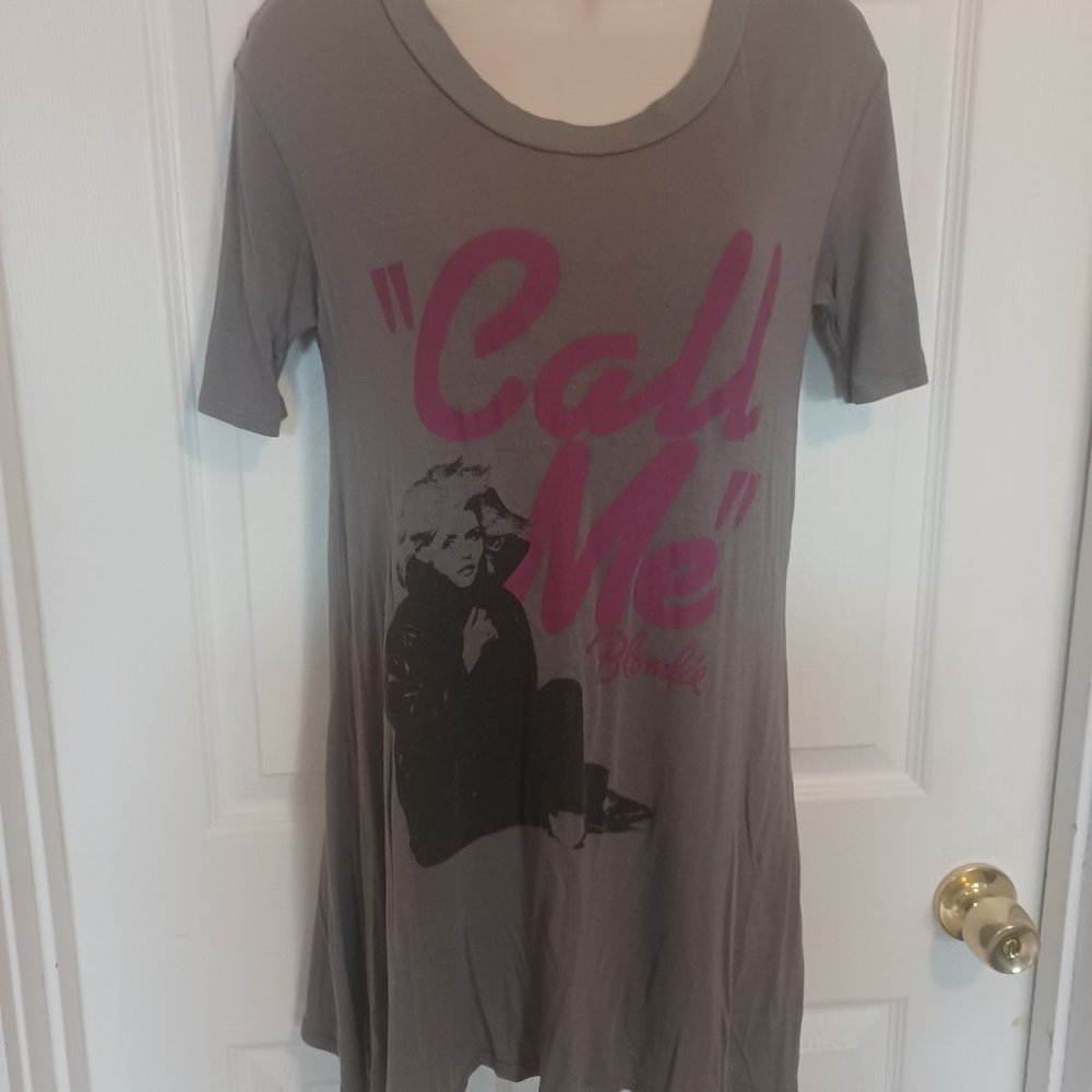 Lyric Culture  Blondie "call me" Tee shirt Size XS